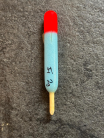 TN (tez naulls) Styrofoam Flighted Pellet Wagglers  2g red top 
