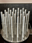 bespoke dipping boards with O ring system with machined pin (8mm reduced to 7mm )