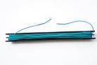 1.0mm pure latex pole elastic no 6 grade (blue 6m) PK 6