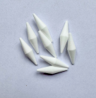 0.2g elongated diamond foam bodies 1mm bore(8)