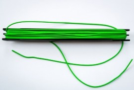1.4mm pure latex pole elastic no 10 grade (green 6m) PK 6