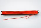 1.2mm pure latex pole elastic no 8 grade (orange 6m) PK 6