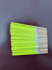 1mm painted cane tips yellow (30)